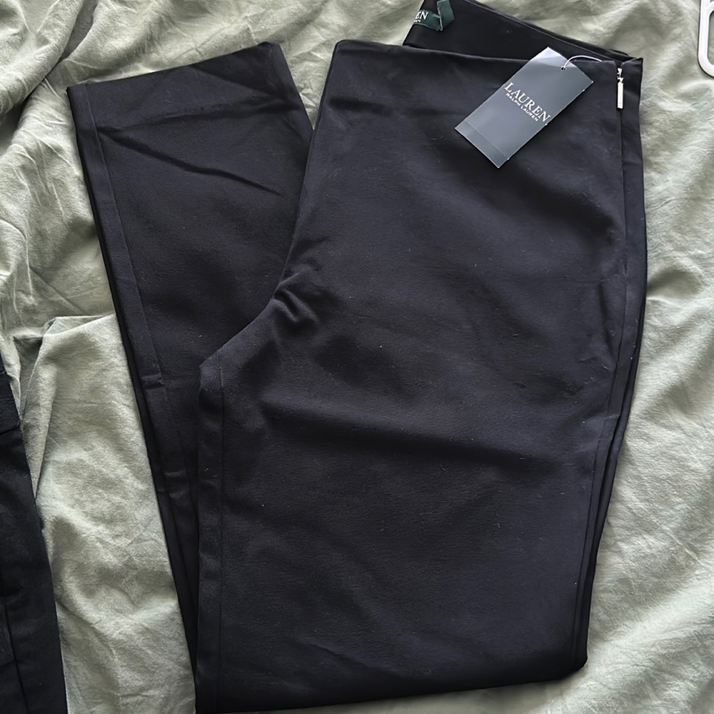 Ralph Lauren black ankle pants.
